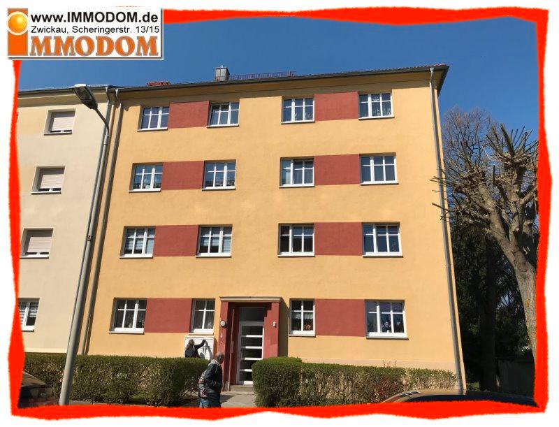 Thumbnail-2-Zimmer-Wohnung mit Laminat und BALKON in Zwickau-Marienthal zu vermieten!