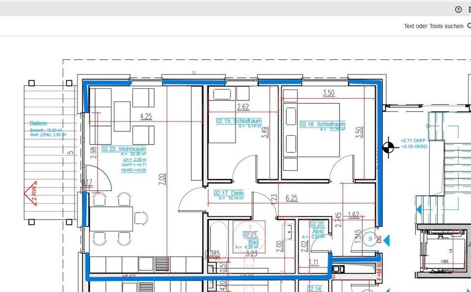 Thumbnail-Schöne, helle Neubauwohnung 3-ZKB mit Balkon in Espenau