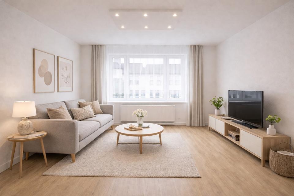 Thumbnail-Moderne 3-Zimmer Wohnung (65 m²) - Komplettsaniert