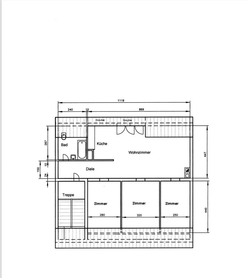 Thumbnail-Schöne helle Wohnung zu vermieten – ruhige Lage(Bilder Folgen)