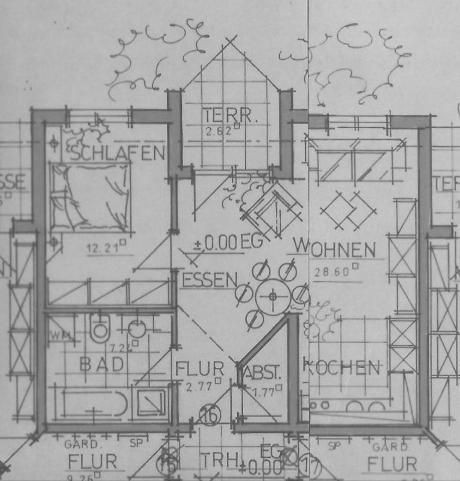 Thumbnail-2-Zi-Wohnung in Walldürn am Waldrand