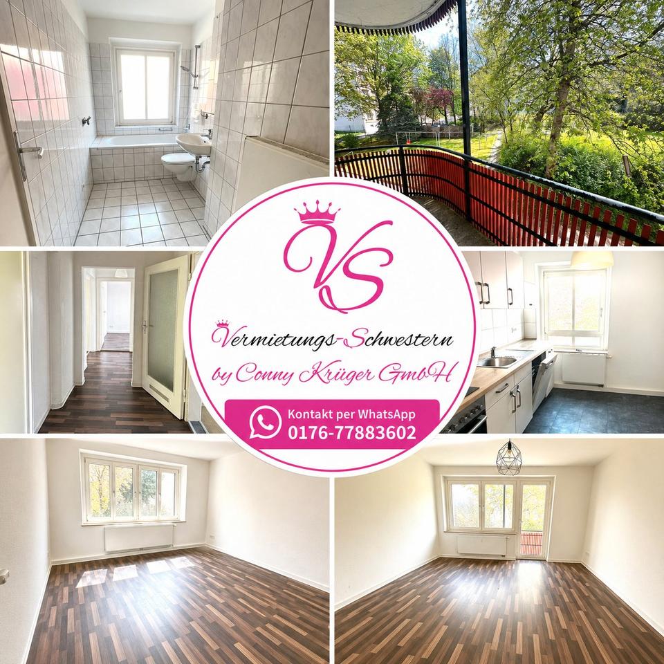 Thumbnail-Charmante 3-Zimmer-Wohnung mit Balkon und EBK im Lutherviertel