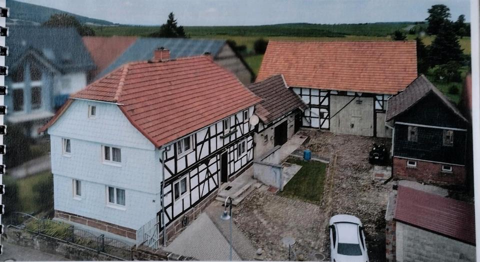 Thumbnail-Idyllische Fachwerkhofanlage mit großem Grundstück