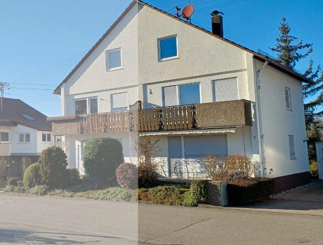 Thumbnail-Sonnige Doppelhaushälfte mit Ausblick in Frickenhausen ohne Provi