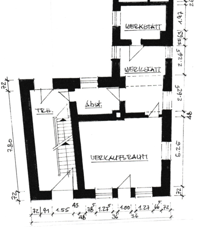 Thumbnail-1. Obergeschoß: Lagerraum Abstellraum Werkstatt Hobbyraum