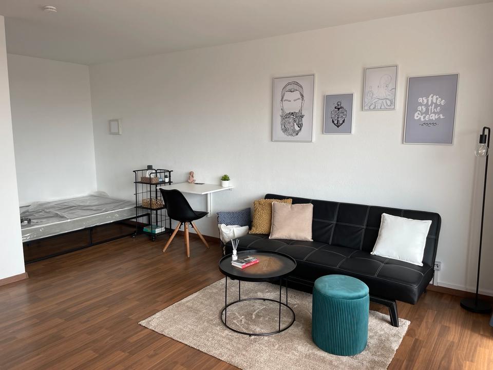 Thumbnail-Voll möblierte 1-Zimmer Wohnung mit Balkon und Aufzug