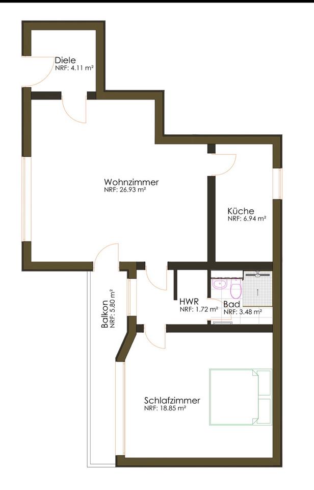 Thumbnail-Gehobene Kernsanierte Wohnung mit voll Küche in Buckow
