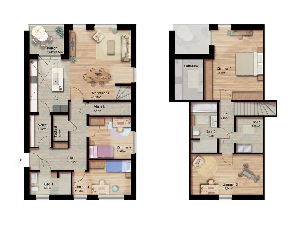 Thumbnail-Exklusive Neubau-Wohnung im Herzen von Friedrichsfehn! Bezugsfertig ca. 01.03.2026!