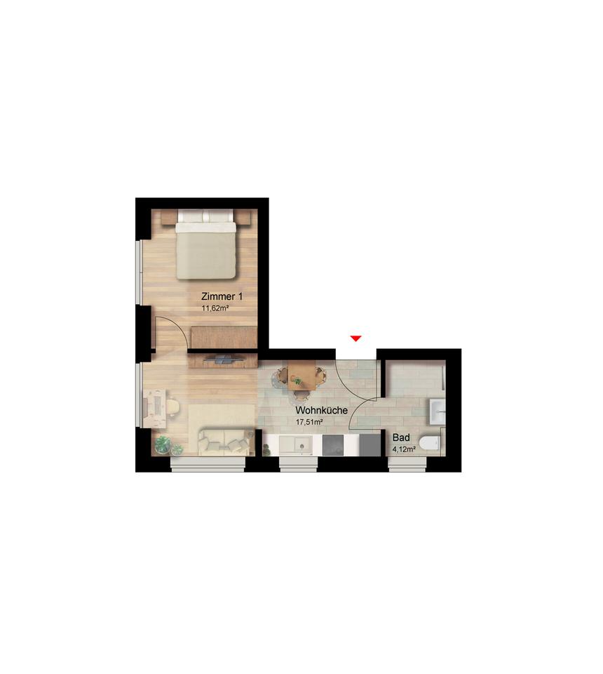 Thumbnail-Exklusive Neubau-Wohnung im Herzen von Friedrichsfehn! Bezugsfertig 01.03.2026!