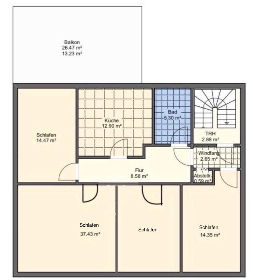 Thumbnail-Monteurzimmer in Georgsmarienhütte ab November zu vermieten