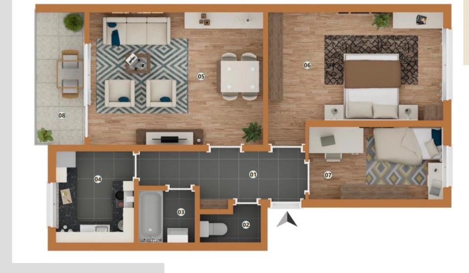 Thumbnail-Wohnung zum vermieten 72555 Metzingen