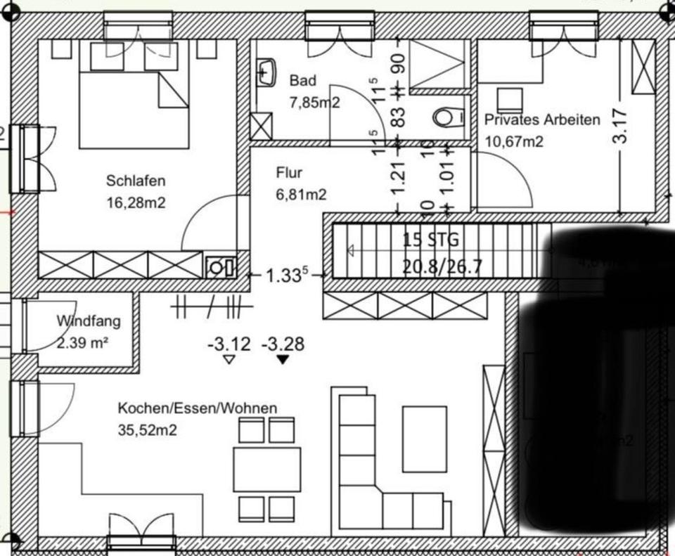 Thumbnail-Wohnung zu vermieten