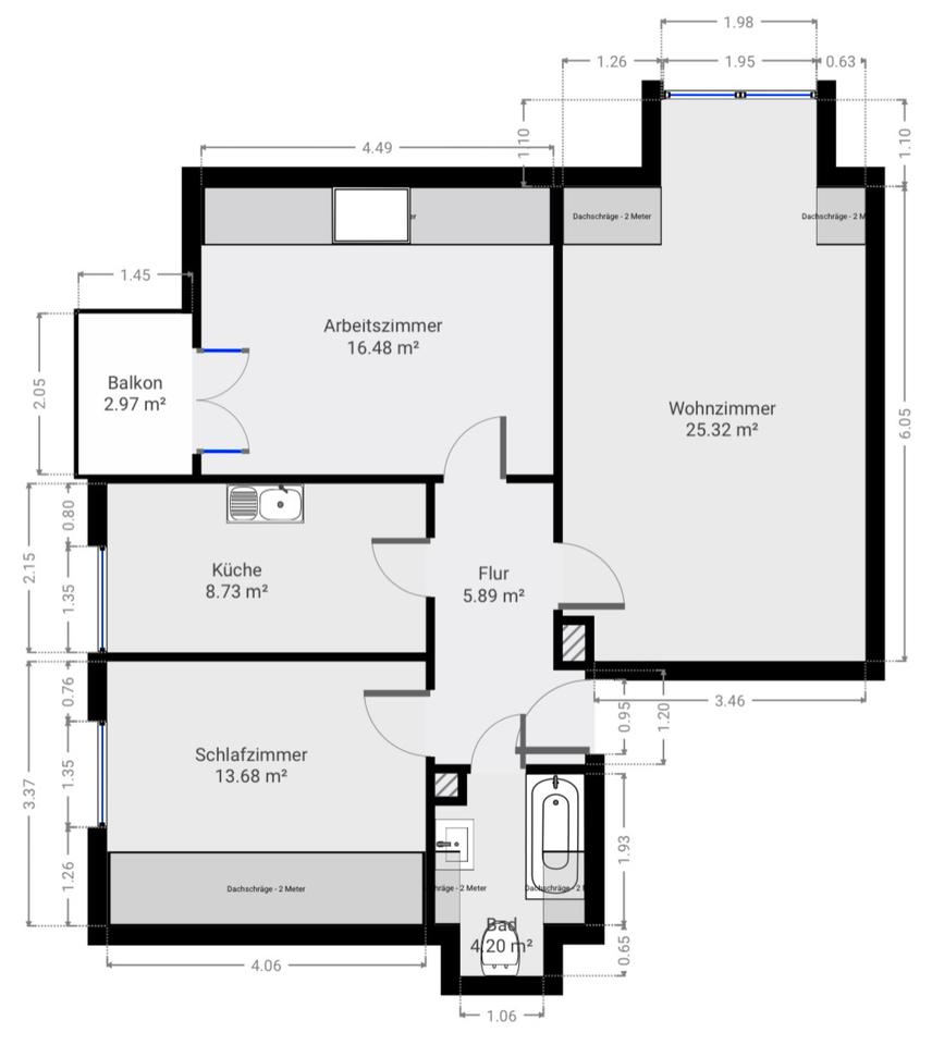 Thumbnail-TOP 3-Zimmer Wohnung zu verkaufen - Provisionsfrei