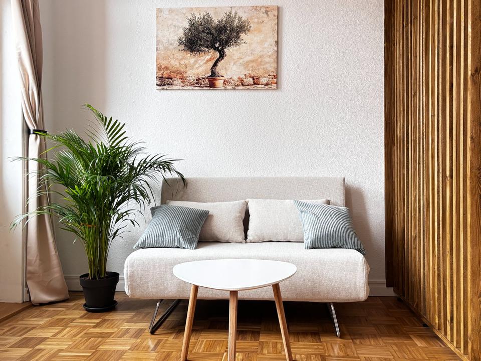 Thumbnail-Zentrale Ferienwohnung mit Balkon und Stadtblick – 75 €Nacht