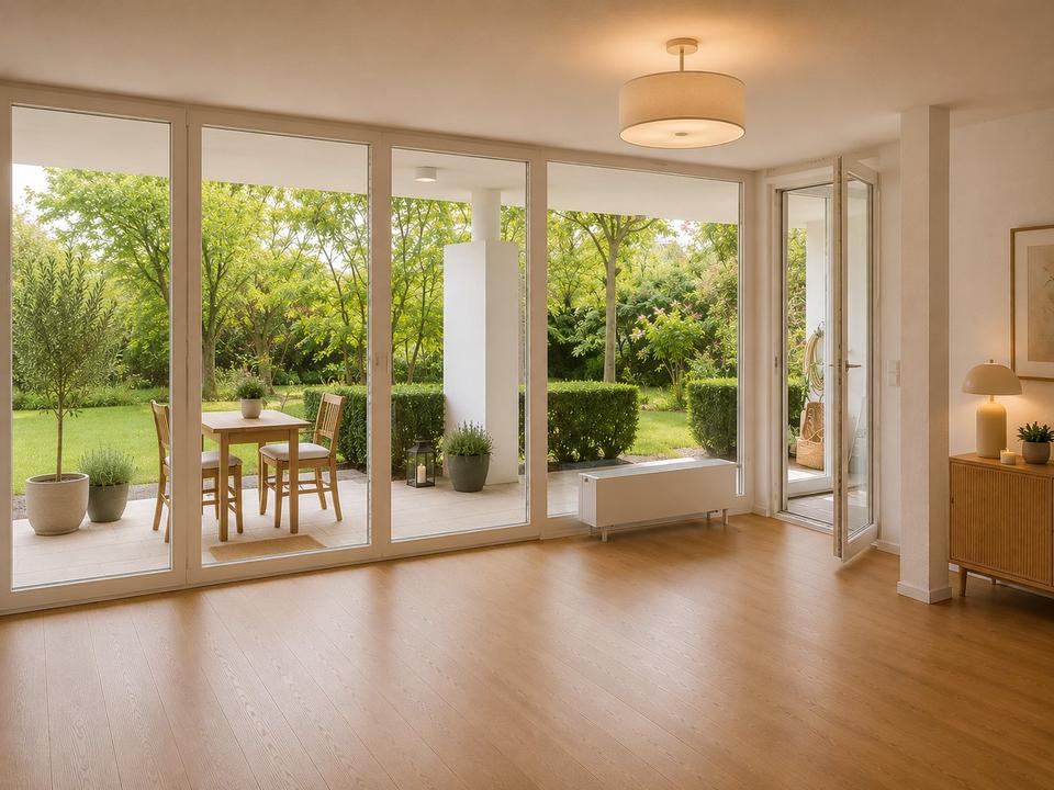 Thumbnail-Terrassenwohnung in ruhiger Waldrandlage - ab sofort