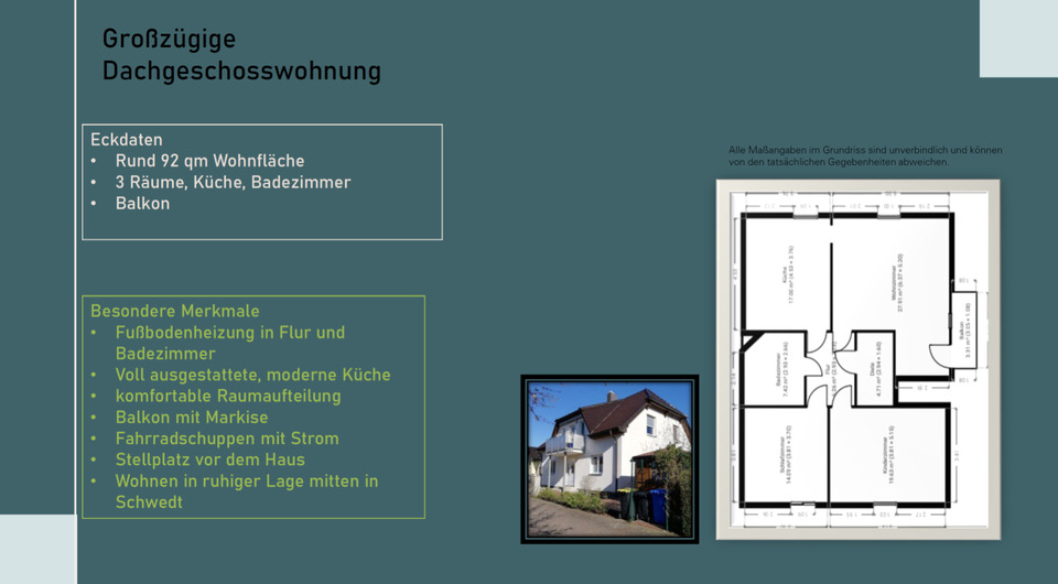 Thumbnail-3 Zimmer Dachgeschosswohnung mit Balkon