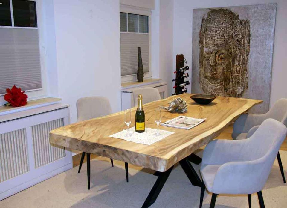 Thumbnail-Hochwertig möblierte, voll ausgestattete 3-Zi-Erdgeschosswohnung mit Terrasse bei NeussDüsseldorf