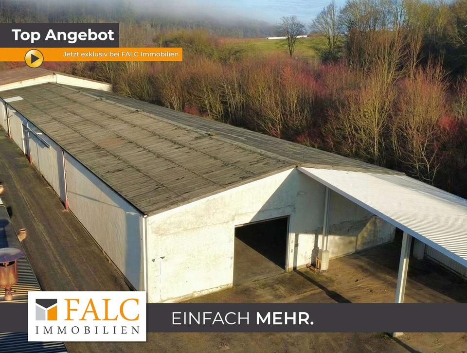 Thumbnail-Platz gefällig? Praktische Lagerhalle in Möckmühl - FALC Immobilien Heilbronn