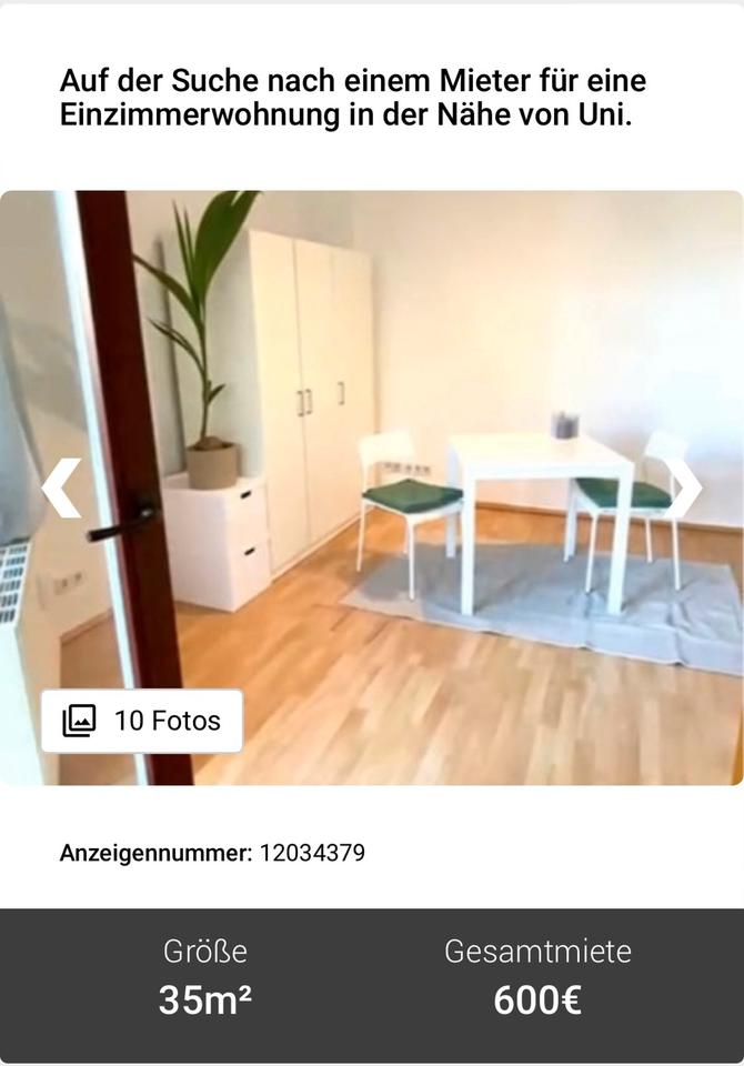 Thumbnail-1 Zimmer Wohnung