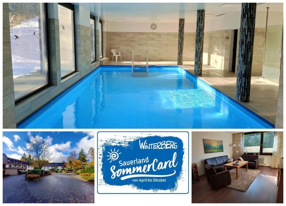 Thumbnail-Ferienwohnung Winterberg Pool 2SZ 5Pers SommerCard Familie