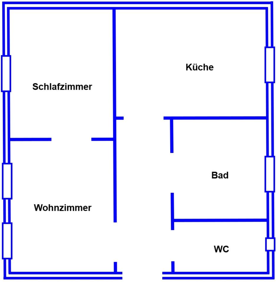 Thumbnail-2-Zimmer-Wohnung in Bamberg befristet zu vermieten