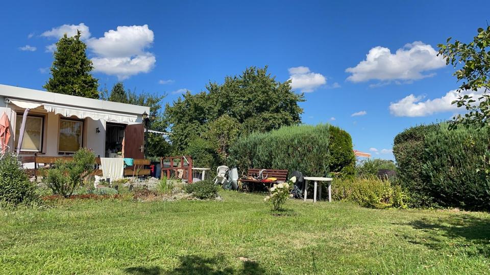 Thumbnail-Kleingarten Nähe Grimma in Zschoppach Dusche, WC komplett ausgest