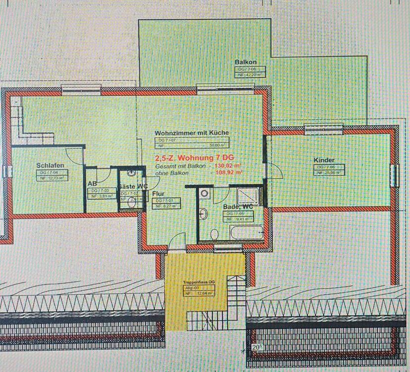 Thumbnail-3,5 Zi. Wohnung zu vermieten