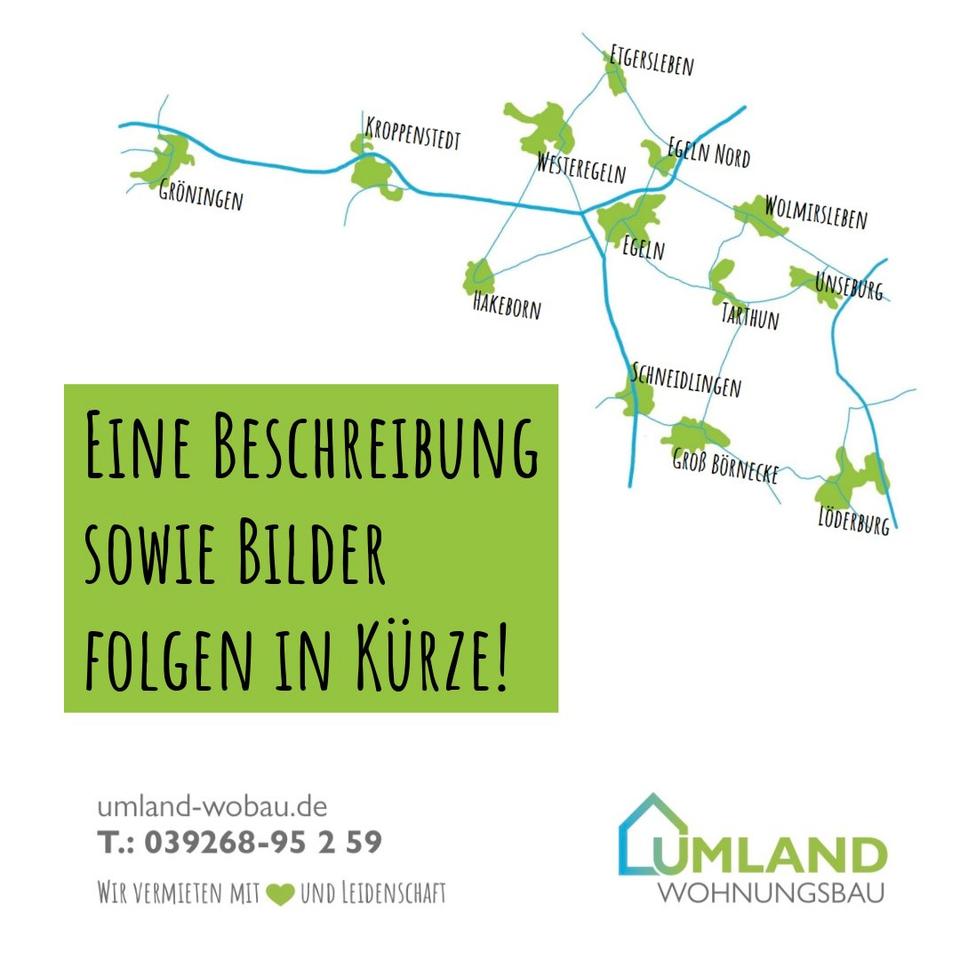 Thumbnail-Ruhige 3-Zimmer-Wohnung in Westeregeln | nur ca. 20 Minuten nach Magdeburg