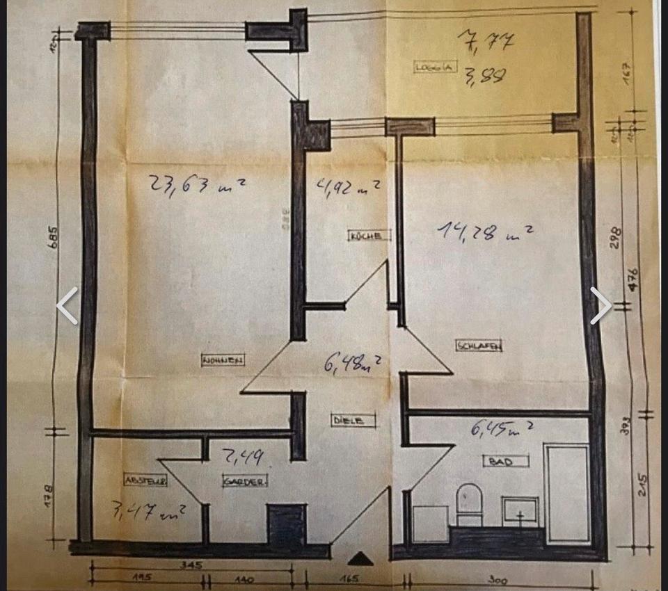 Thumbnail-Seniorengerechtw 2,5-Zimmer Wohnung am Eckbusch