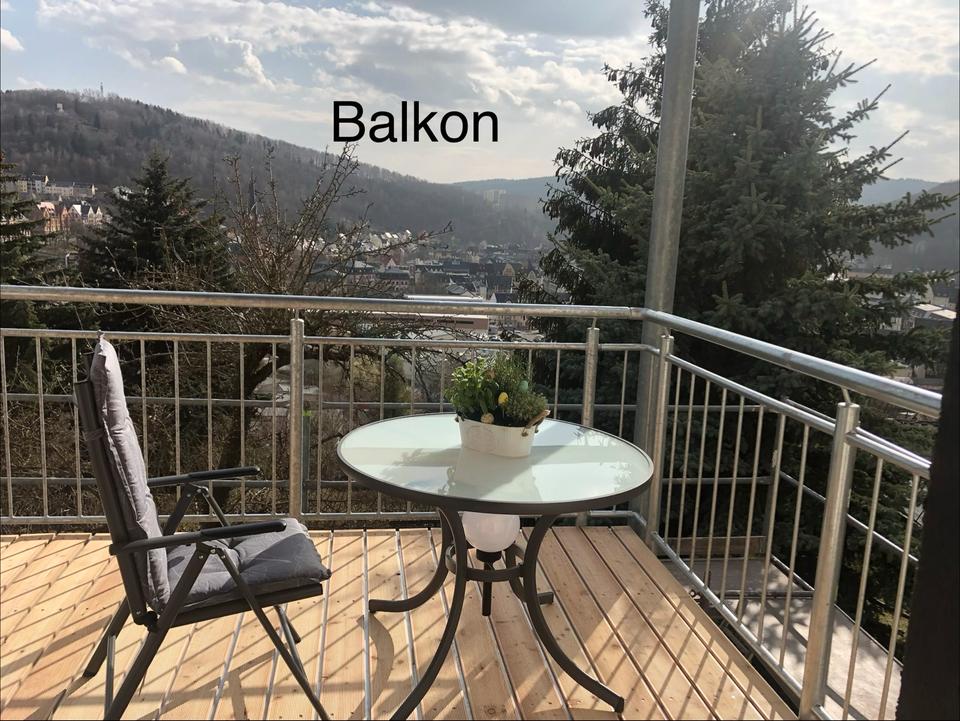 Thumbnail-3-Raum-Wohnung Zeller Berg mit großem Balkon mit Blick über Aue