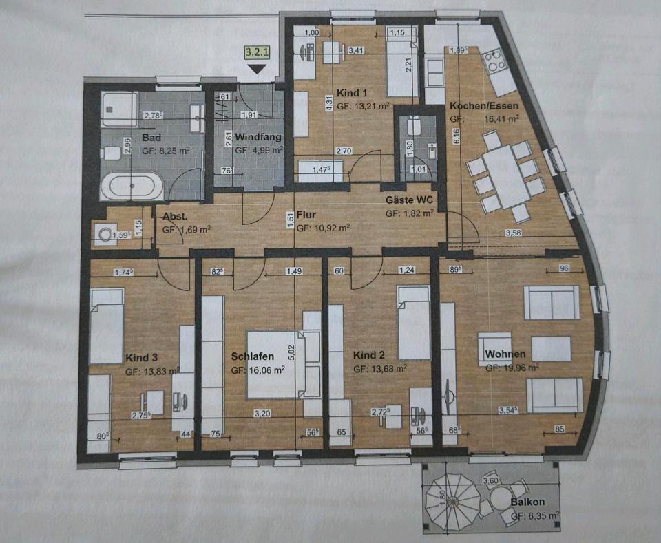 Thumbnail-5 Raum Wohnung