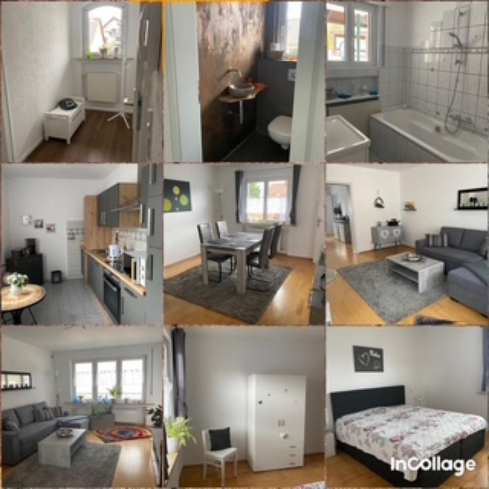 Thumbnail-komplett möbilierte 4 Zimmerwohnung zu vermieten