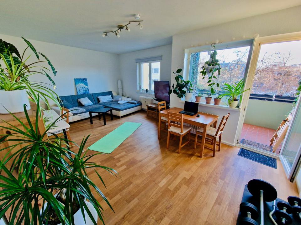 Thumbnail-Möblierte 3-Zi-Whg Moabit, Balkon – Untermiete 6–12 Monate