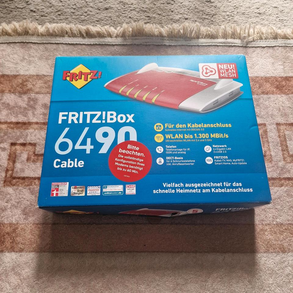Thumbnail-FRITZ!Box 6490 Cable - Top Zustand