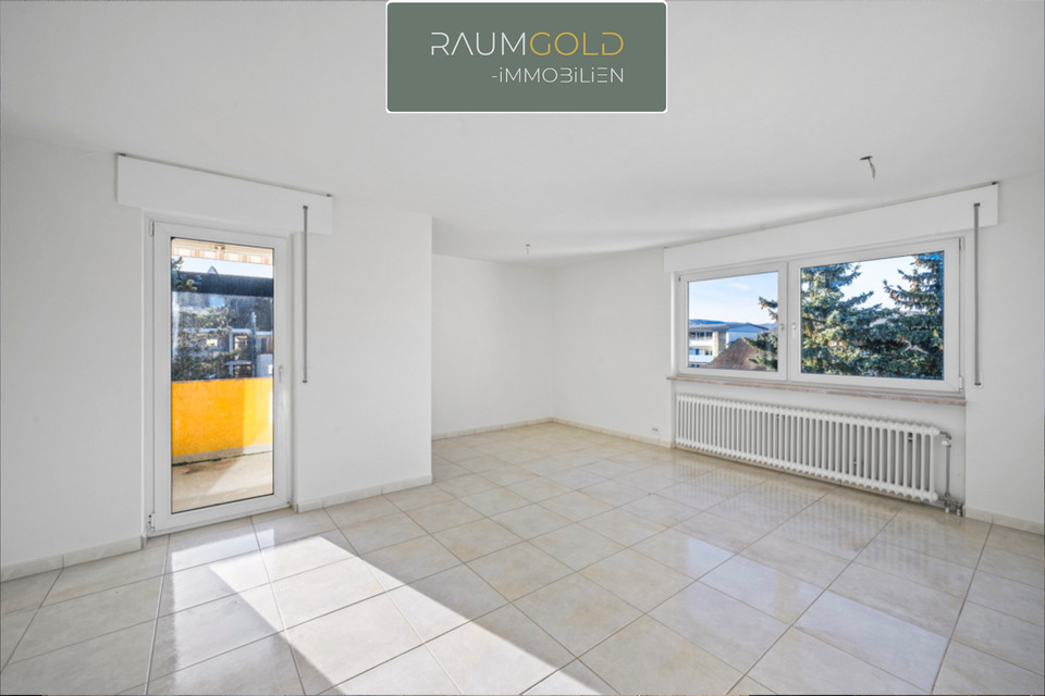 Thumbnail-Moderne 3-Zimmer-Mietwohnung mit Balkon und Stellplatz in gepflegtem Mehrfamilienhaus