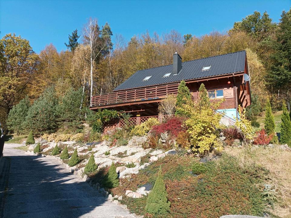 Thumbnail-Geräumiges und charmantes Holzhaus mit Bergblick