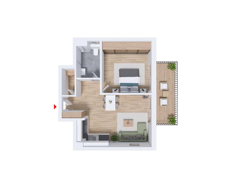 Thumbnail-Charmante 2,5 Zimmer Obergeschosswohnung in Schwäbisch Gmünd