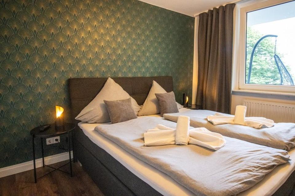 Thumbnail-Voll möbliertes 2 12 Zimmer Apartment mit Balkon und High-Speed-Internet