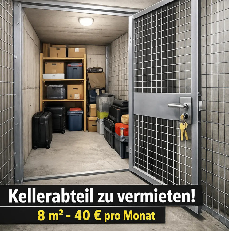 Thumbnail-Kellerabteil als Lagerfläche