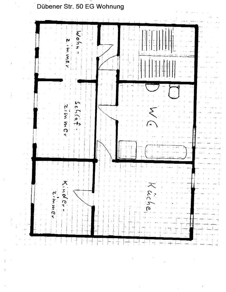 Thumbnail-3 Raum Wohnung Delitzsch zentrumsnah Dübener Str. 50 Delitzsch