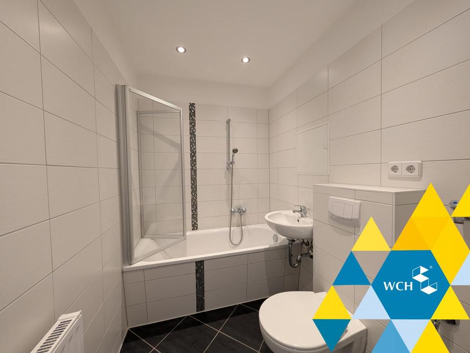 Thumbnail-Sanierte 3-Raum-Wohnung mit Badewanne und Balkonkraftwerk