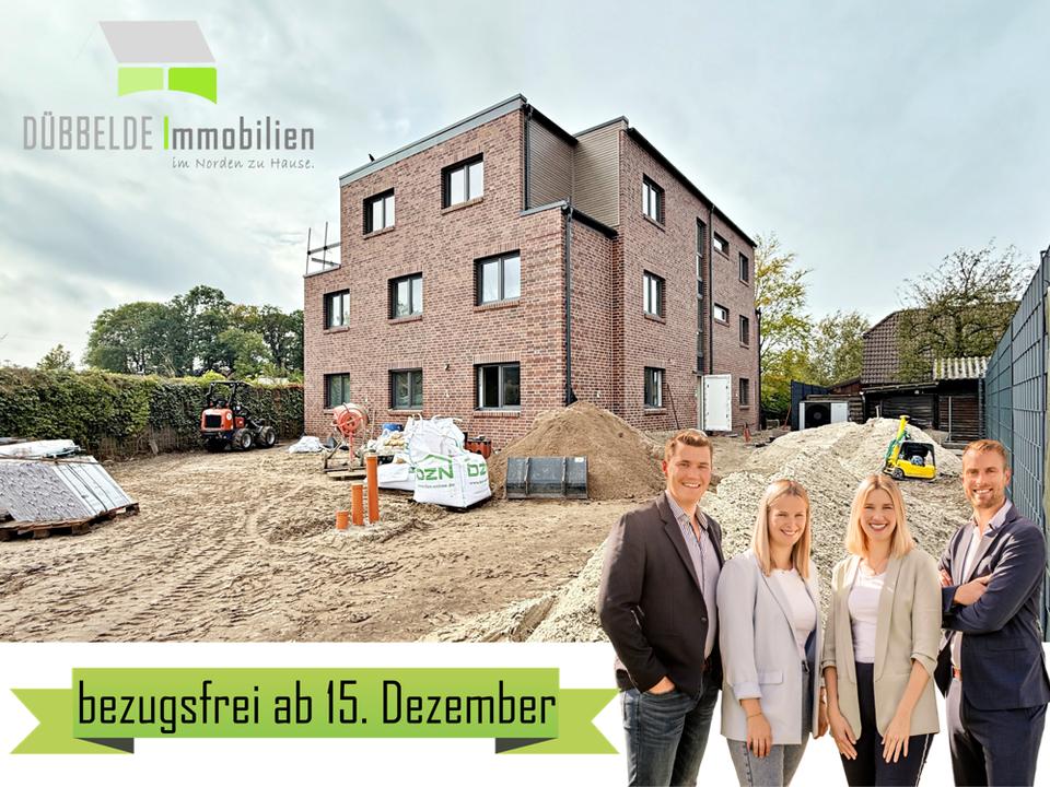 Thumbnail-Erstbezug! Obergeschosswohnung in zentraler Lage von Augustfehn | Lift und Einbauküche