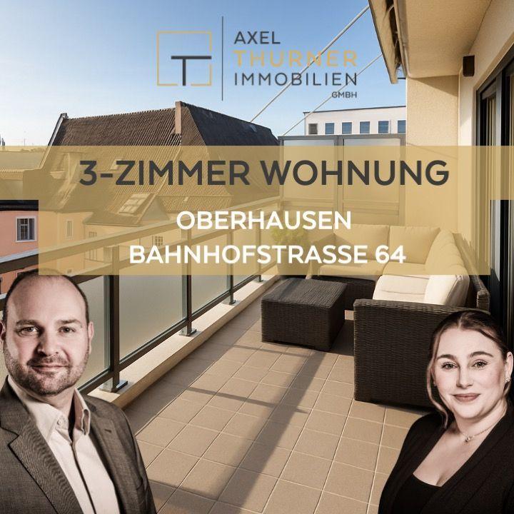 Thumbnail-Barrierefreie 3-Zimmer-Wohnung mit Balkon in zentraler Lage von Oberhausen