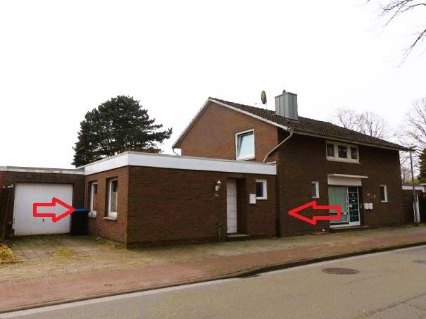 Thumbnail-R E S E R V I E R T ! Gemütliche, bezugsfreie Erdgeschoss-Wohnung in Leer zu vermieten. Ideal für einen Singlehaushalt.