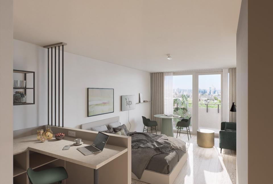 Thumbnail-THE SAXXON: The Grand Studio - Skyline View 20% Early Bird Discount for 6 months: € 1.168 warm rent*