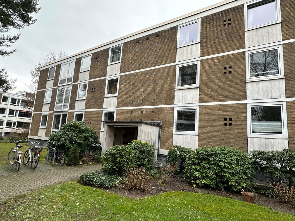 Thumbnail-Helle 70 qm Zwei-Zimmer-Wohnung mit Südbalkon in ruhiger Lage