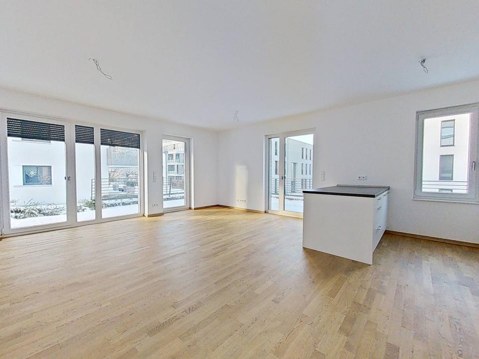 Thumbnail-Zusammenziehen im Neubau-Stil: Modernes Erdgeschoss-Refugium mit extra viel Freiraum