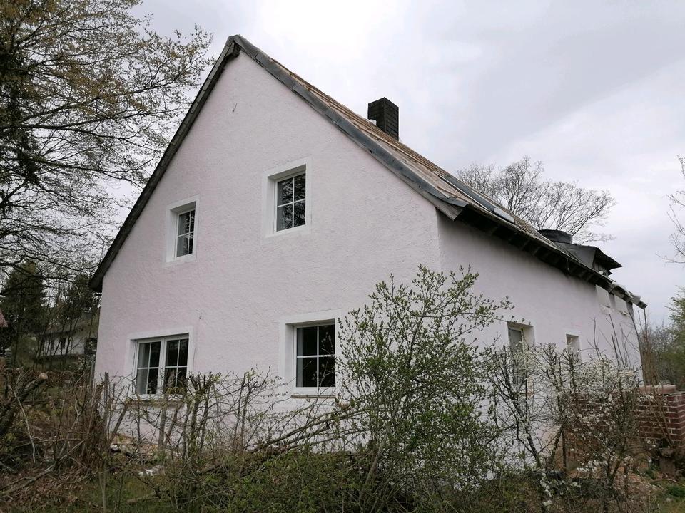 Thumbnail-Freistehendes Einfamilienhaus + Baugrundstück