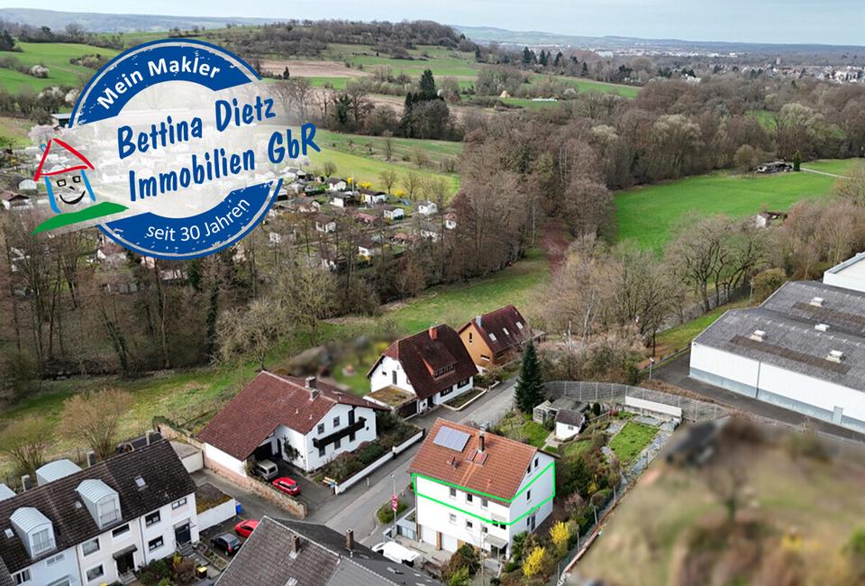 Thumbnail-DIETZ: Kernsanierte 3-Zimmer-Wohnung in Feldrandlage von Unter-Schweinheim! Inkl. neuer Einbauküche!