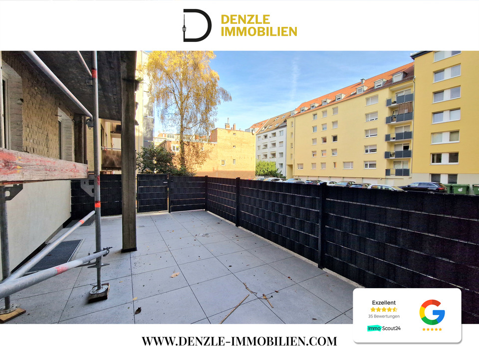 Thumbnail-Neu saniert – Charmante Wohnung mit weitläufiger Terrasse im Lehenviertel